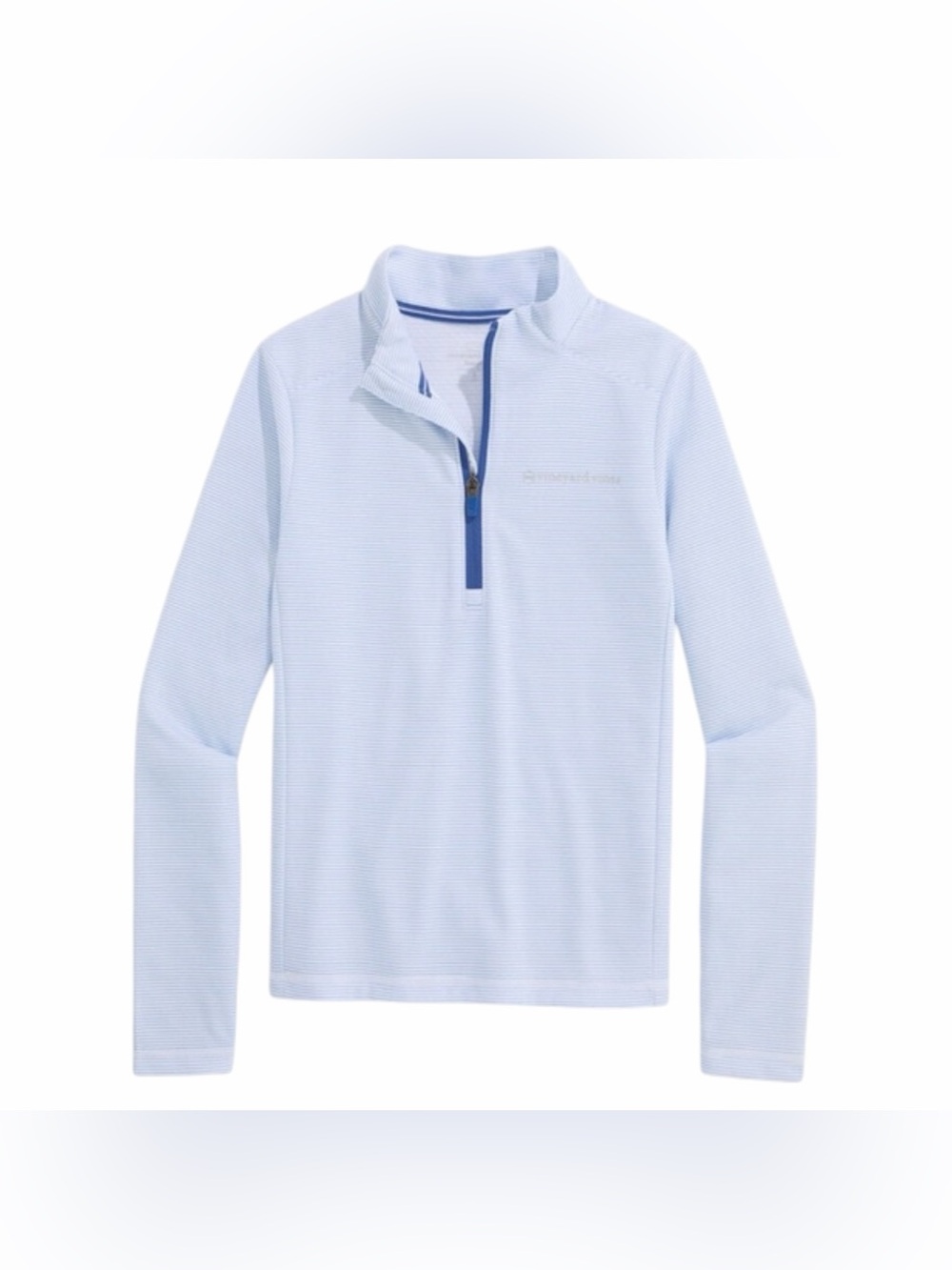 Vineyard Vines Boys' Light Blue Quarter-Zip Pullover